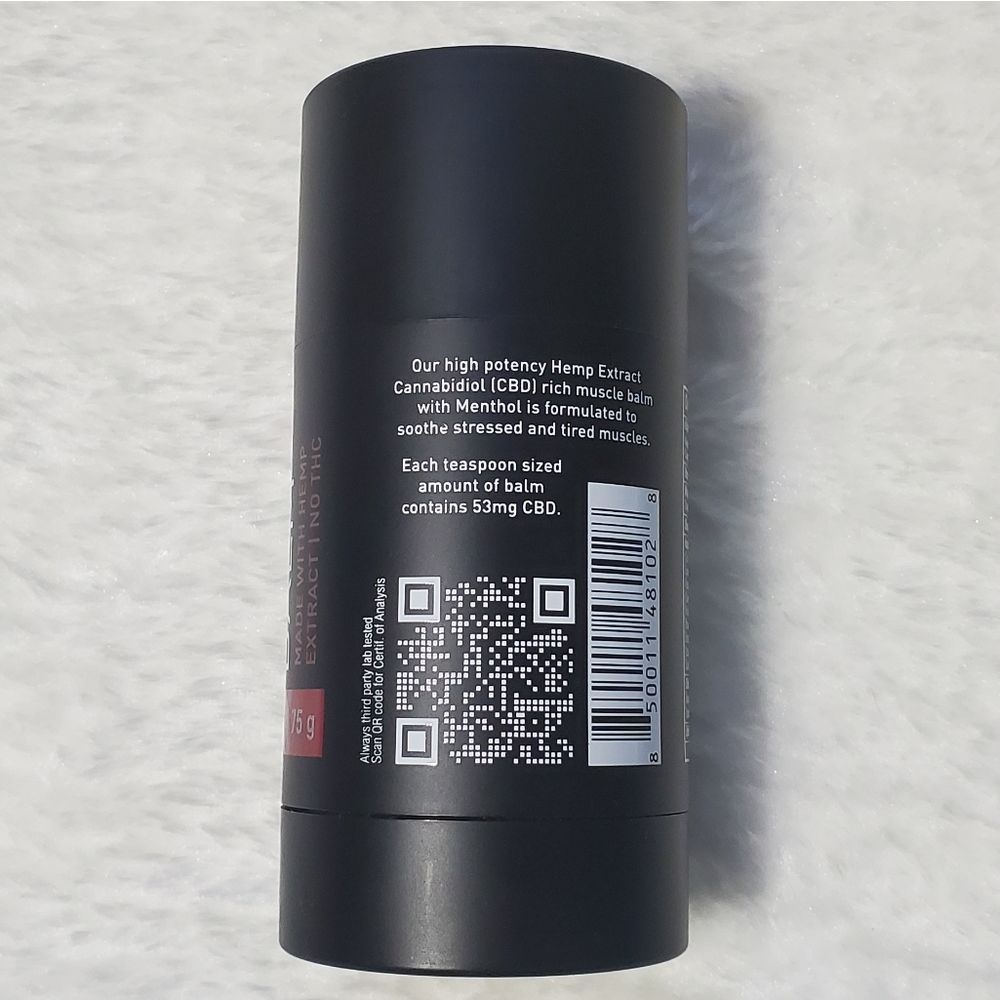 𝅺Spyder Roll-on Muscle Balm w/ Hemp Extract New - Picture 3 of 5